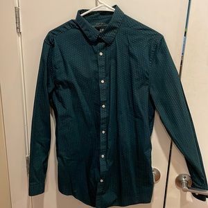 Green Button up